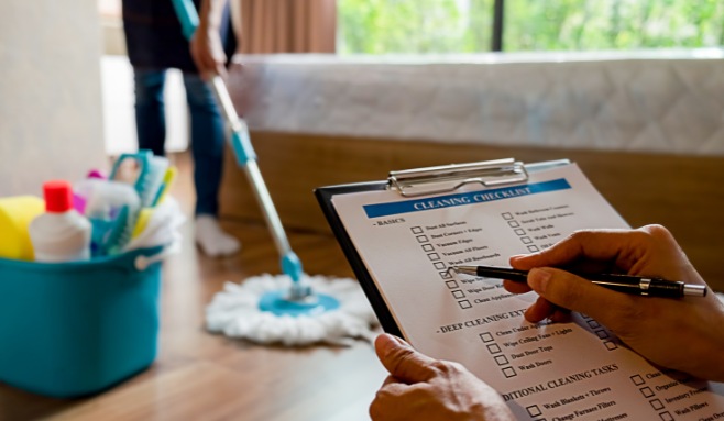 Our end of tenancy cleaning checklist