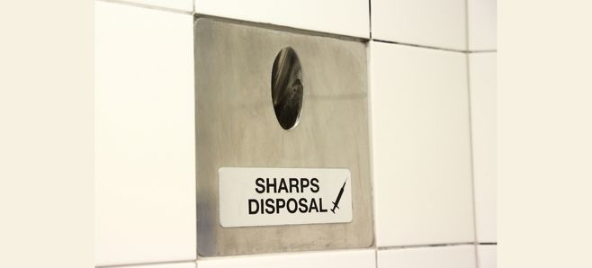 How do you carry out sharps disposal services