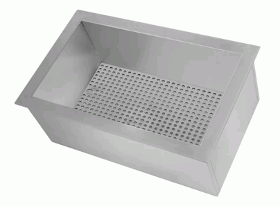 Empty And Sanitise Ice Wells